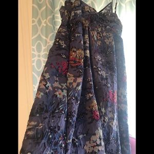 AEO purple flower dress